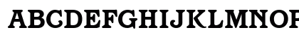 Barcelona Bold Uppercase Preview