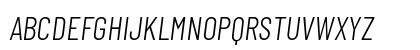 Barlow Condensed Light Italic Preview