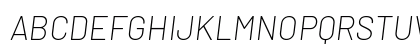 Barlow ExtraLight Italic Preview