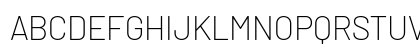 Barlow ExtraLight Uppercase Preview