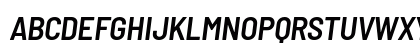 Barlow Semi Condensed SemiBold Italic Preview