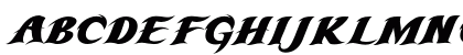 Barnabus Bold Italic Uppercase Preview