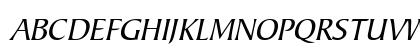Barrett Italic Uppercase Preview