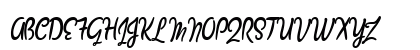 Barrista Regular Uppercase Preview