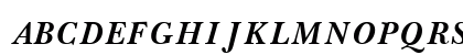 Baskerville Bold Italic Preview