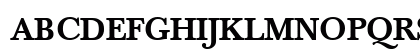 Baskerville Bold Preview