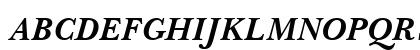 Baskervlle2 BT Bold Italic Preview