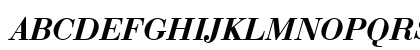 Bauer Bodoni T Demi Bold Italic Preview