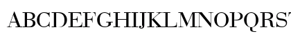 BauerBodD Regular Uppercase Preview