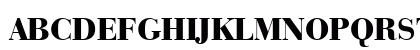BauerBodni Blk BT Black Uppercase Preview