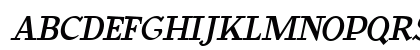 BearButteT BoldItalic Uppercase Preview