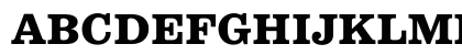Belizio Bold Uppercase Preview