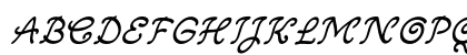 Bellavo Italic Uppercase Preview