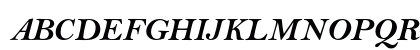 Bell MT Std Bold Italic Preview