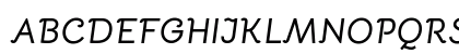 Bellota Bold Italic Uppercase Preview