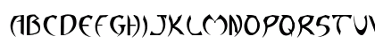 Belordia Regular Uppercase Preview