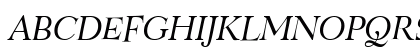 Belucian Italic Uppercase Preview