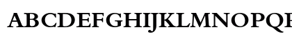 Bembo Bold Oldstyle Figures Uppercase Preview