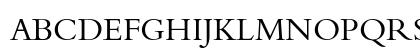 Bembo Std Regular Uppercase Preview