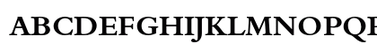 Bembo Std Bold Uppercase Preview