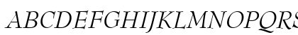 BernhardModern Italic Preview