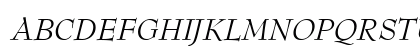 BernhardModern RomanItalic Preview