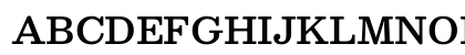 Besley* Medium Uppercase Preview