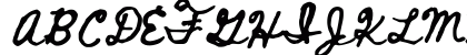 Beth Ellen Regular Uppercase Preview