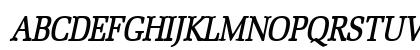 Bid Roman-Condensed Bold Italic Uppercase Preview