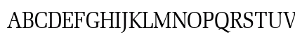 Bid Roman-Condensed Normal Uppercase Preview