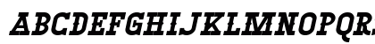 Big Burro Bold Italic Preview