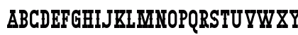 Big Burro Condensed Bold Uppercase Preview