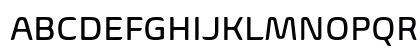 Biome Regular Uppercase Preview