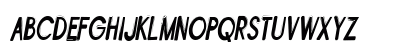 Bitume Narrow Italique Preview