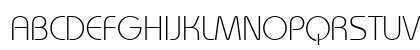 BlippoLight Normal Uppercase Preview