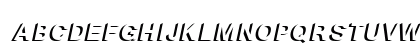Block Shadow Bold Italic Preview