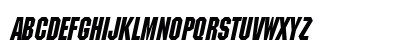 Block-Condensed Bold Italic Uppercase Preview