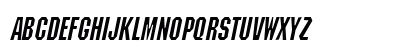 Block-Condensed Italic Uppercase Preview