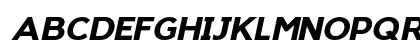 Blockjock Bold Italic Preview