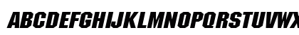 Block-Wide Bold Italic Uppercase Preview