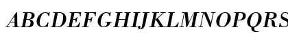 Bodoni Italic Preview
