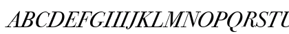 Bodoni Seventytwo ITC Book Italic Preview