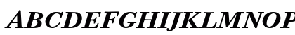 Bodoni Six ITC Bold Italic Preview