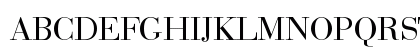 Bodoni Normal Preview