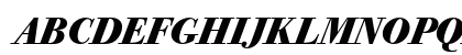 Bodoni Old Face BE Bold Italic Preview