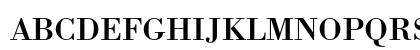 Bodoni Std Roman Uppercase Preview