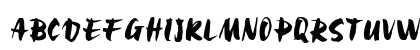 Bolide MF Regular Uppercase Preview