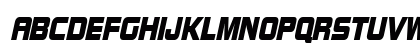 BolsterCondensed Italic Uppercase Preview