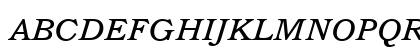 Bookman BT Italic Preview