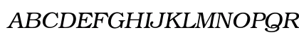 Bookman-LightItalic Regular Preview